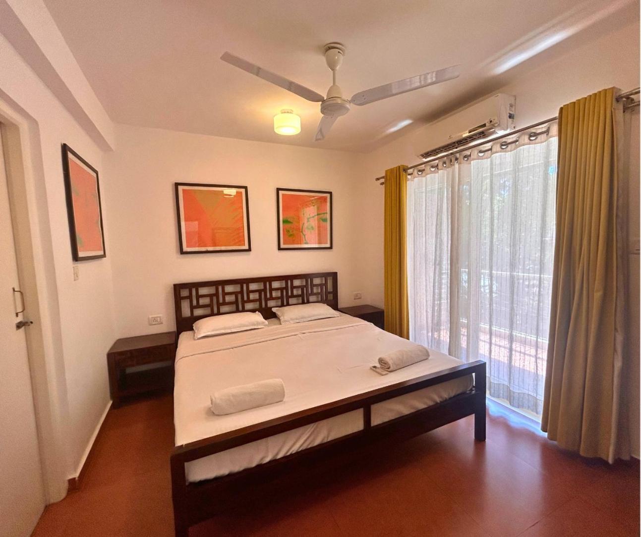 Jungle Hut-Annabelle'S Beach Apartments At Bernard Simao,Calangute,Goa 坎多林 外观 照片