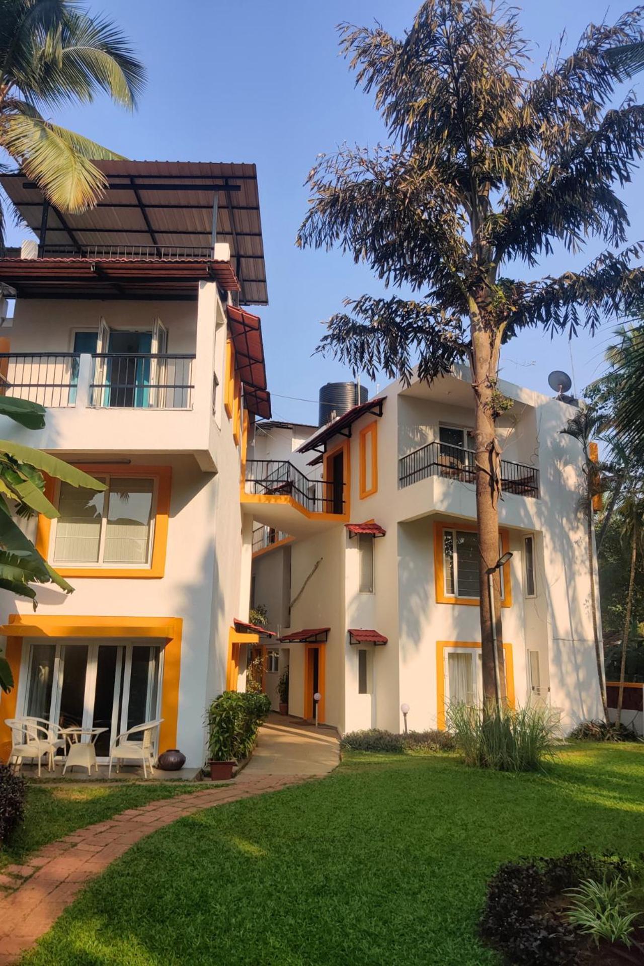 Jungle Hut-Annabelle'S Beach Apartments At Bernard Simao,Calangute,Goa 坎多林 外观 照片