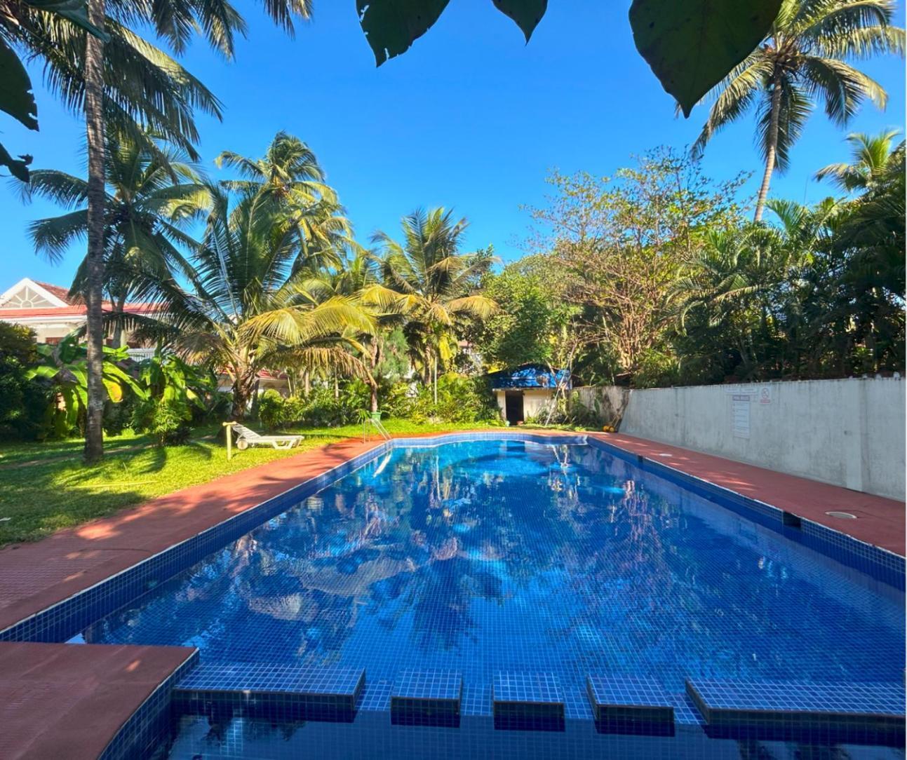 Jungle Hut-Annabelle'S Beach Apartments At Bernard Simao,Calangute,Goa 坎多林 外观 照片
