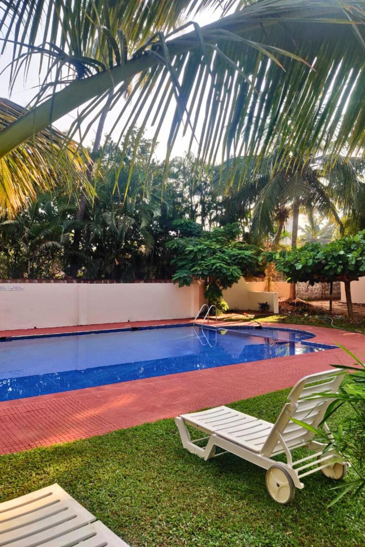 Jungle Hut-Annabelle'S Beach Apartments At Bernard Simao,Calangute,Goa 坎多林 外观 照片