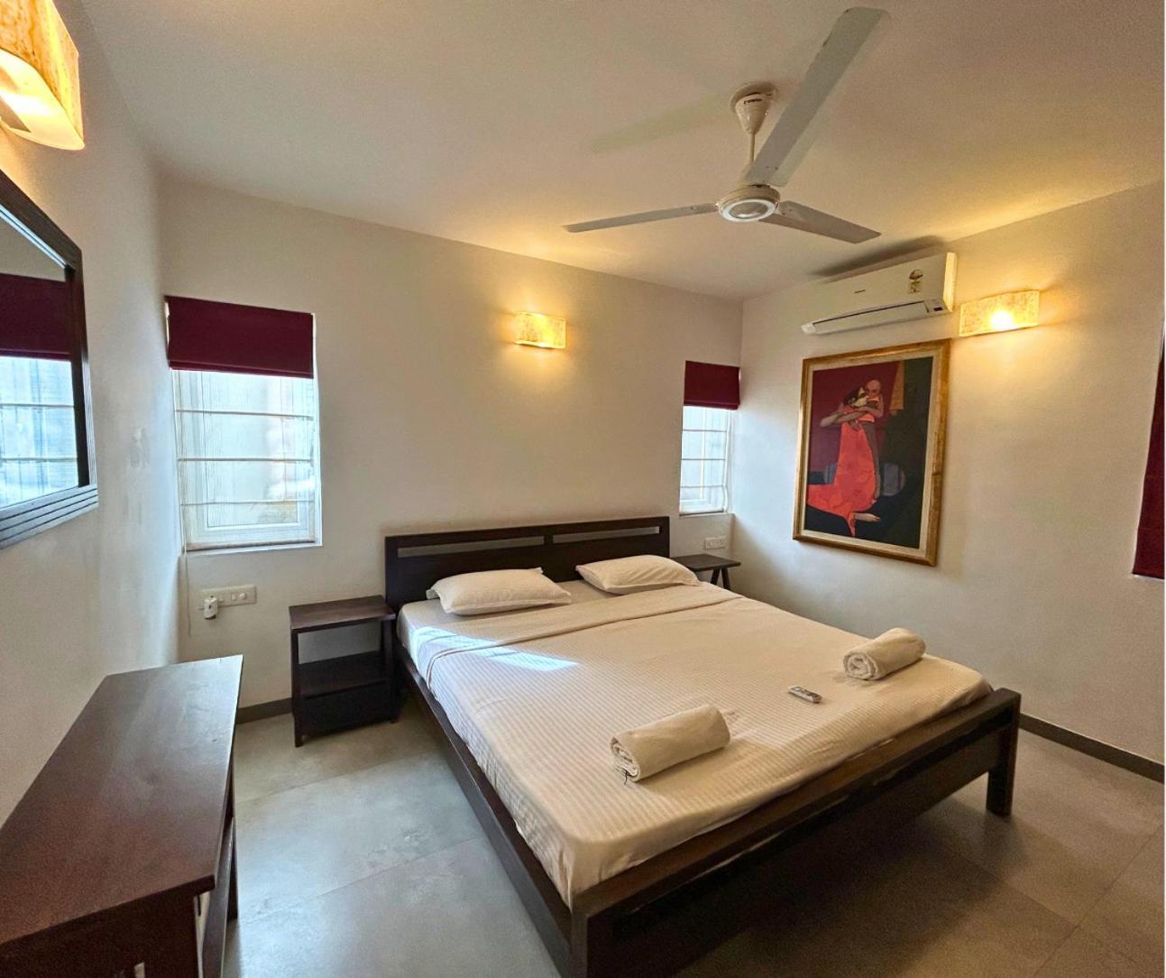 Jungle Hut-Annabelle'S Beach Apartments At Bernard Simao,Calangute,Goa 坎多林 外观 照片