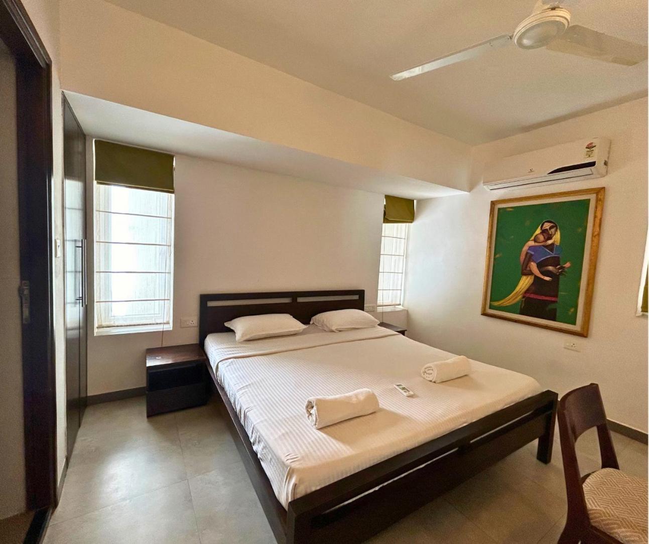 Jungle Hut-Annabelle'S Beach Apartments At Bernard Simao,Calangute,Goa 坎多林 外观 照片