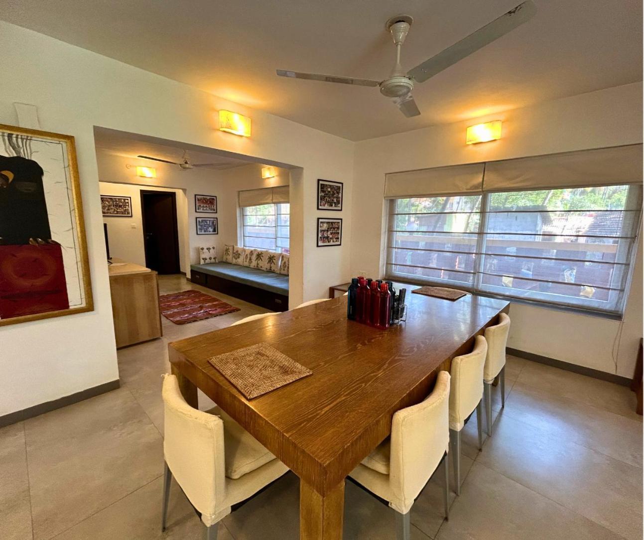 Jungle Hut-Annabelle'S Beach Apartments At Bernard Simao,Calangute,Goa 坎多林 外观 照片