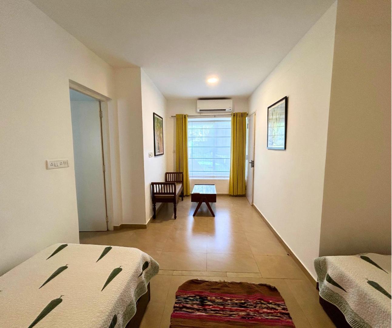 Jungle Hut-Annabelle'S Beach Apartments At Bernard Simao,Calangute,Goa 坎多林 外观 照片