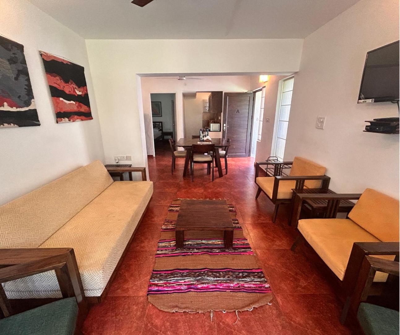 Jungle Hut-Annabelle'S Beach Apartments At Bernard Simao,Calangute,Goa 坎多林 外观 照片
