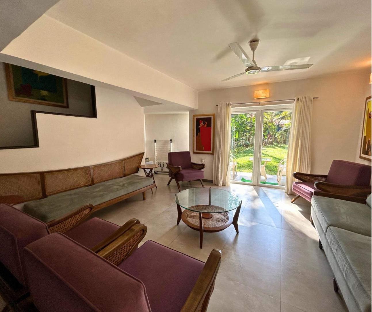 Jungle Hut-Annabelle'S Beach Apartments At Bernard Simao,Calangute,Goa 坎多林 外观 照片